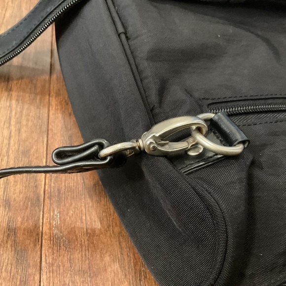 Baggallini  Black Nylon Backpack, super cute! Light and small to carry main image 6